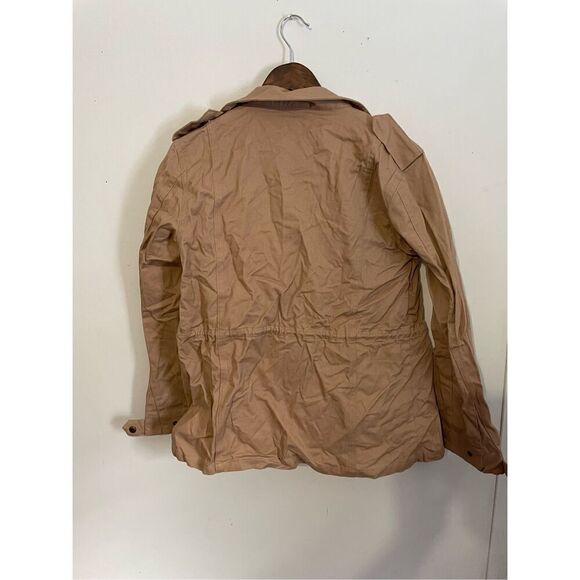 Brand New, No Tags Women’s Medium Khaki Full Zip Barn Coat Jacket - Picture 5 of 5
